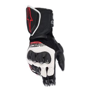 Alpinestars SP-8 Air motorcykelhandsker hvid-sort-rød