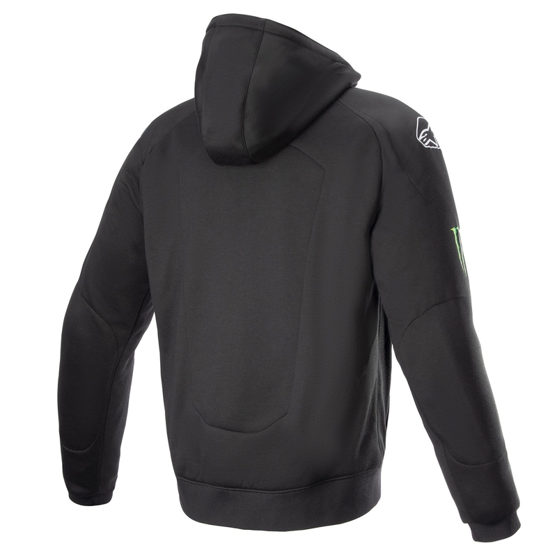 Alpinestars Chrome Ignition Monster FQ20 Sort-rød-hvid-grøn motorcykeljakke