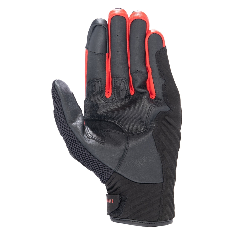Alpinestars SMX-1 Air 2 Monster FQ20 Sort-rød-blå-hvid-grøn motorcykelhandsker