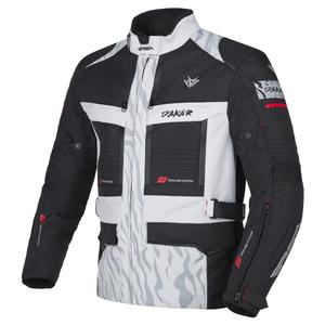 RSA Dakar 2 motorcykeljakke sort-grå-rød