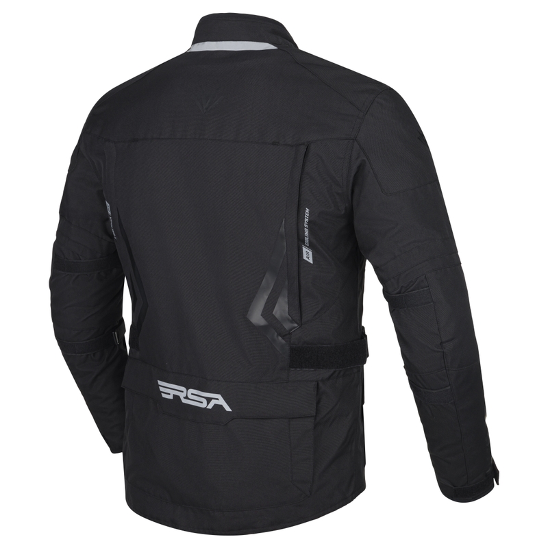 RSA Storm motorcykeljakke sort