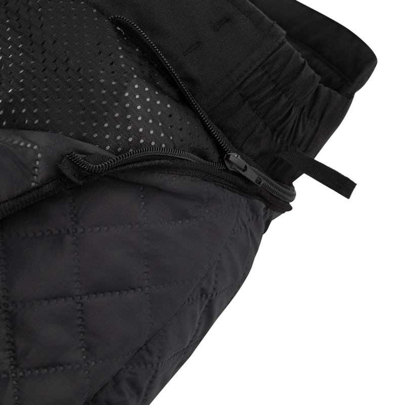 RSA Wasp Black-White-Fluo Yellow motorcykelbukser til kvinder
