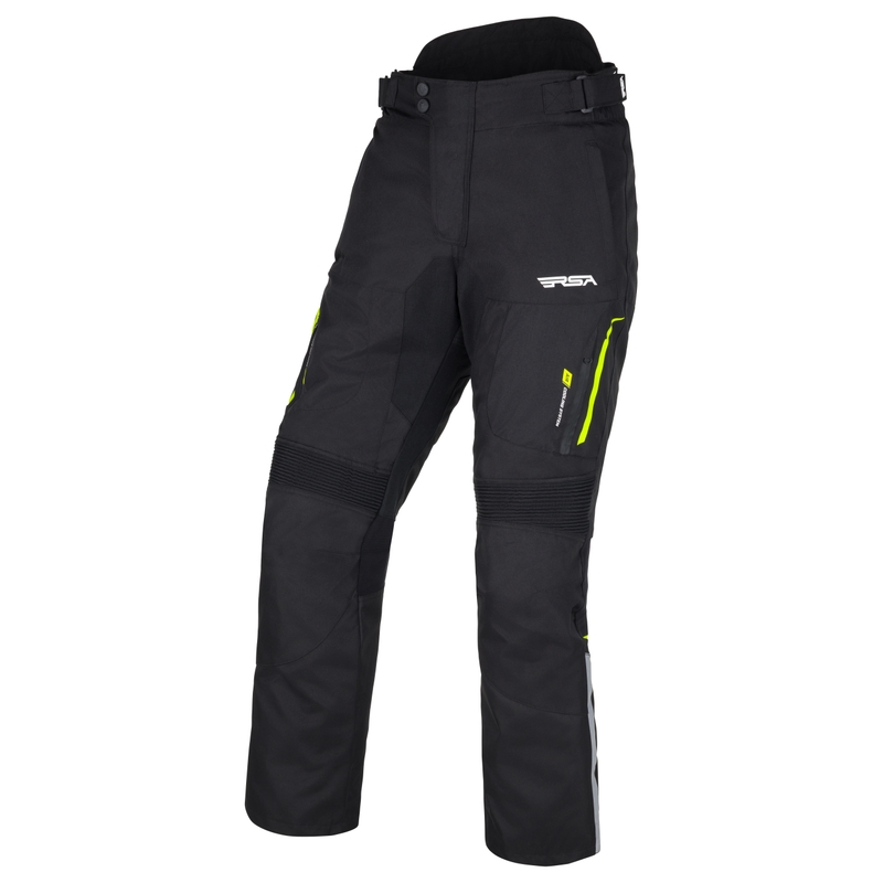 RSA Wasp motorcykelbukser sort-hvid-fluogul