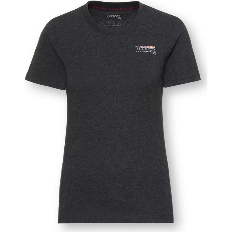 Red Bull Adrenaline T-shirt til kvinder, grå og hvid