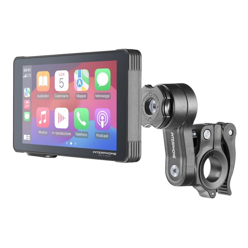 Interphone RIDESYNC Apple CarPlay og Android Auto Display til motorcykler