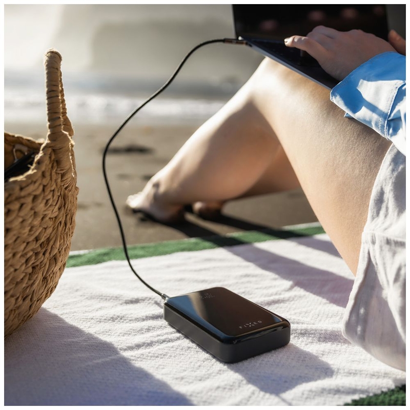 Powerbank Fixed Zen 20 Pro med LCD-display sort