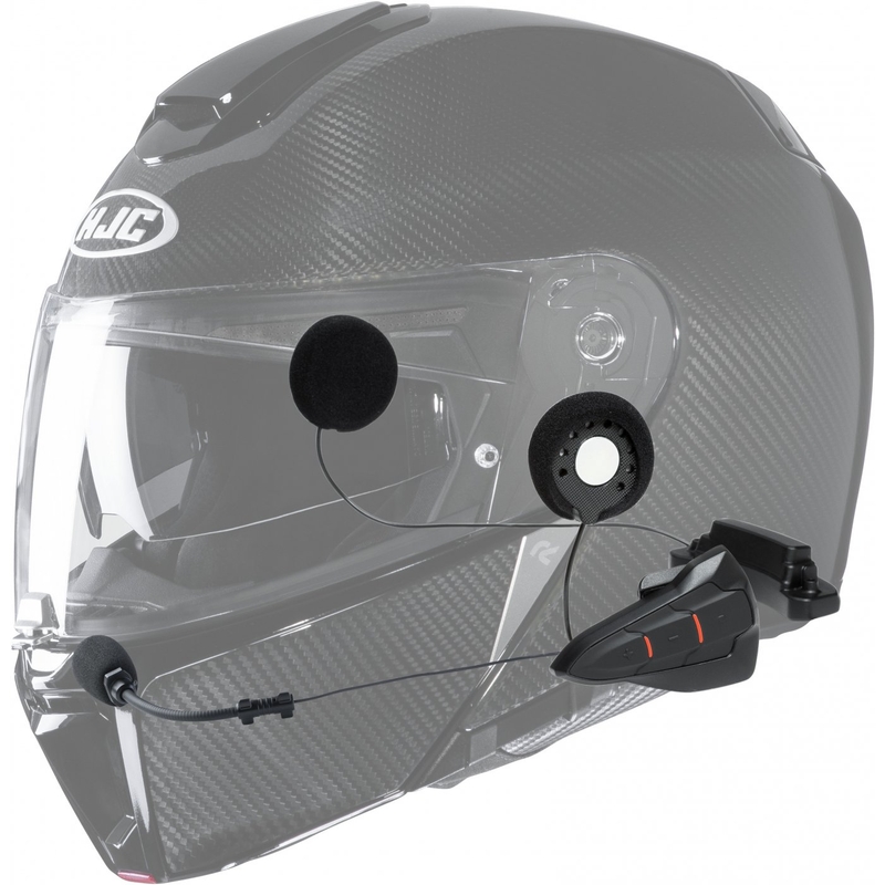 HJC bluetooth-håndfri SMART 10B mat sort