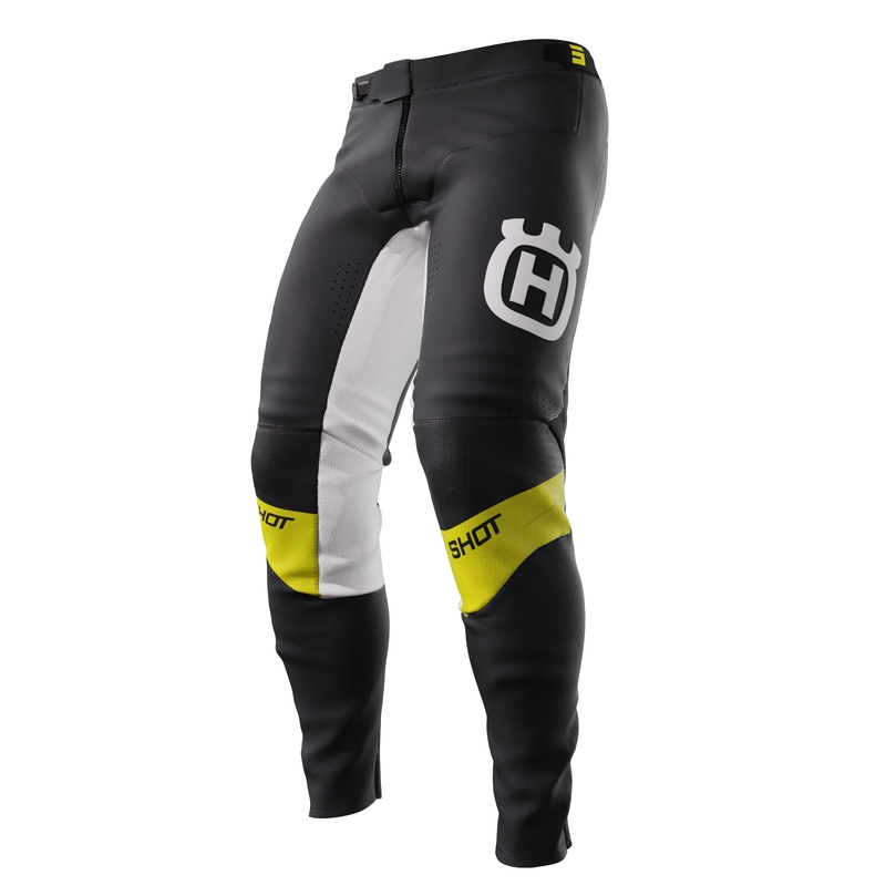 Shot Aerolite Husqvarna LE motocrossbukser sort udsalg