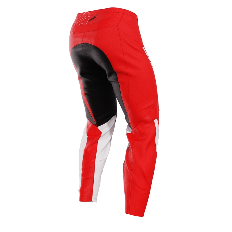 Motocross-bukser til børn Shot Draw Rush Red udsalg