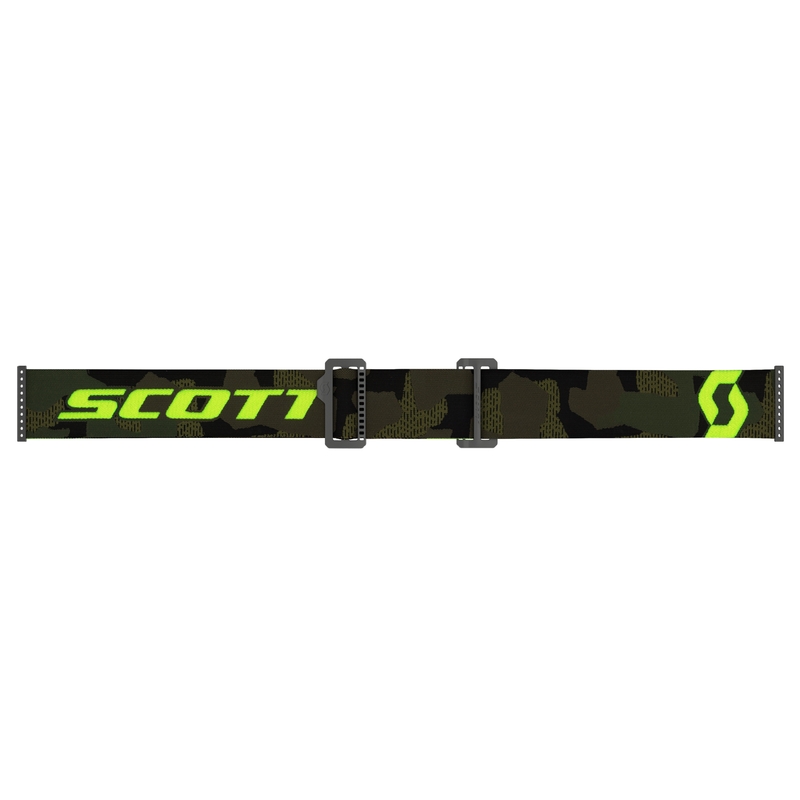Motocrossbriller Scott Prospect LS khaki-fluogul-lysegrå