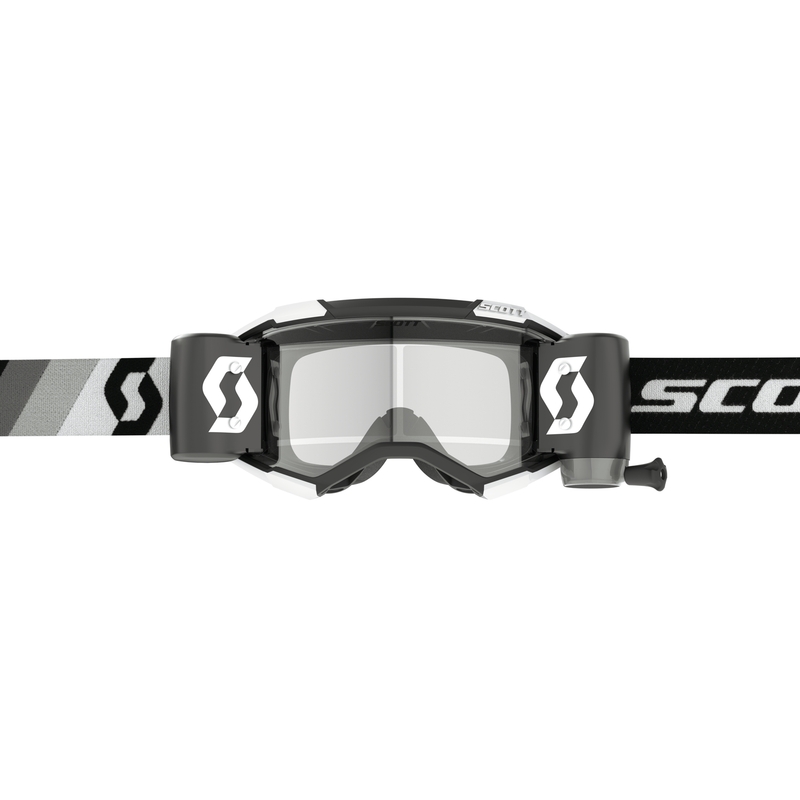 Scott Fury WFS Premium sorte og hvide motocrossbriller