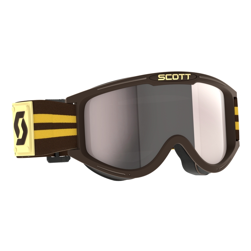 Motocross-briller SCOTT 89X Era brun-sølv