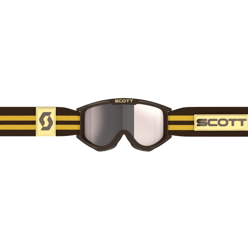 Motocross-briller SCOTT 89X Era brun-sølv