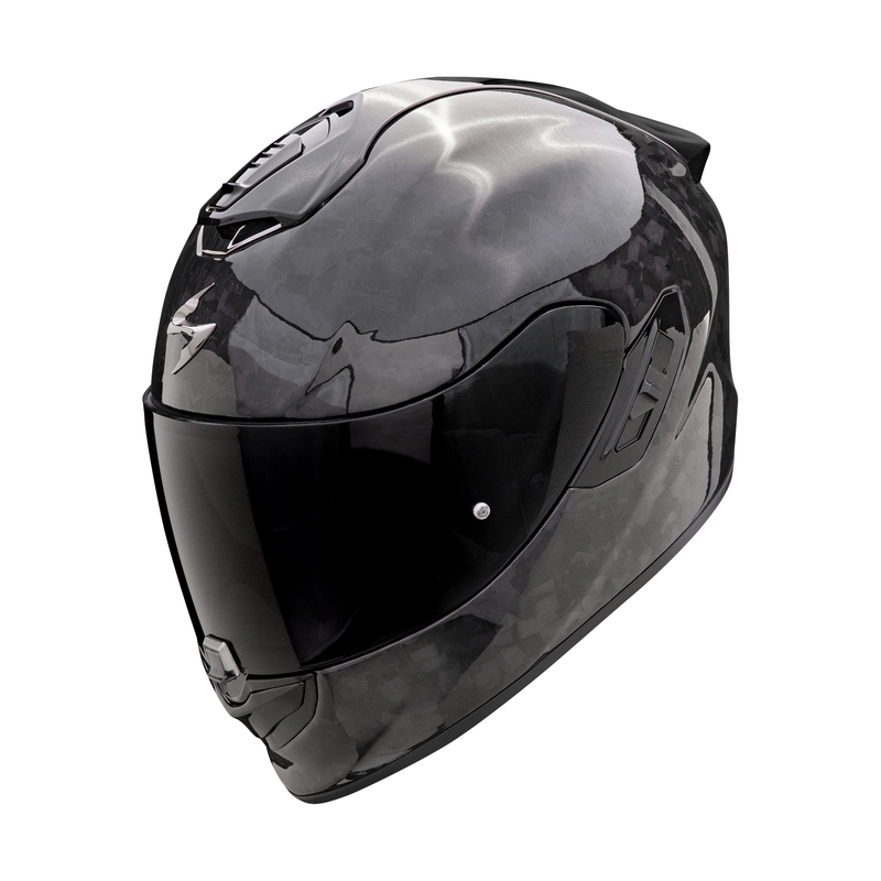 Scorpion EXO-1400 EVO II CARBON AIR Integralhjelm, Onyx udsalg
