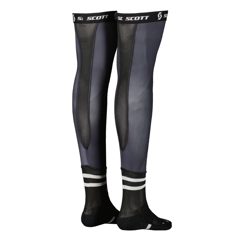 SCOTT Knee Brace sort og hvid