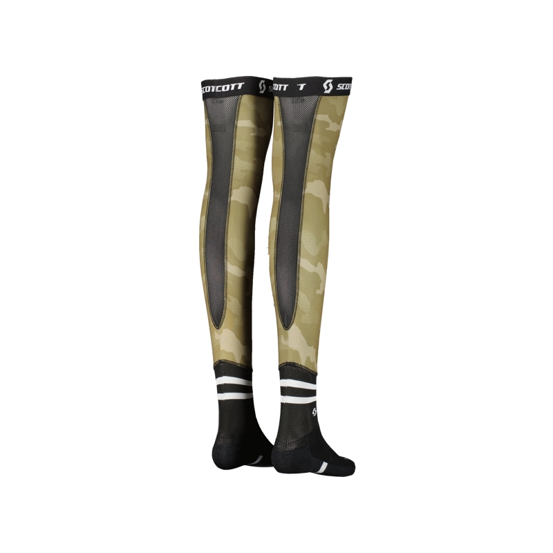 SCOTT Knæbandage camo grøn