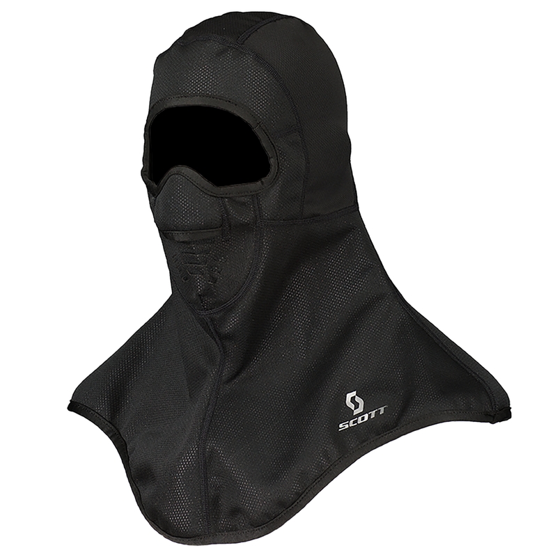 Motorcykelhætte SCOTT Balaclava Wind Warrior sort