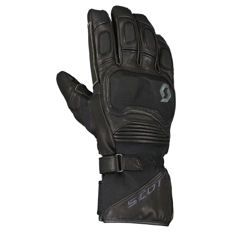 Motorcykelhandsker SCOTT PRIORITY PRO GTX sort udsalg
