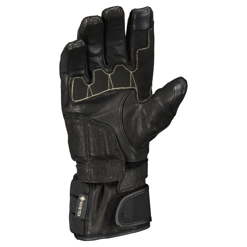 Motorcykelhandsker SCOTT PRIORITY PRO GTX sort udsalg