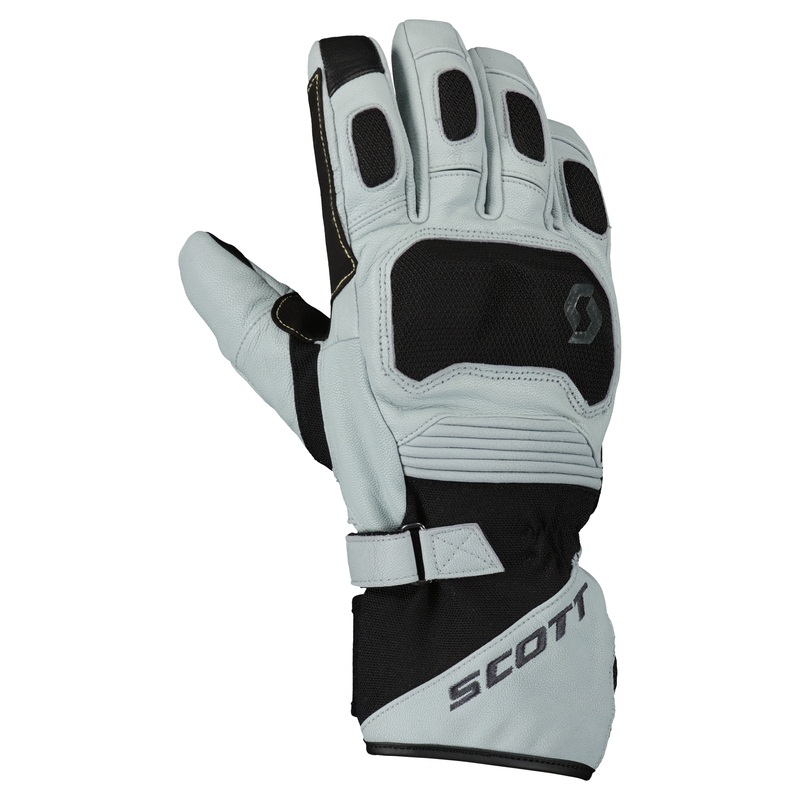 Motorcykelhandsker SCOTT PRIORITY PRO GTX sort-grå