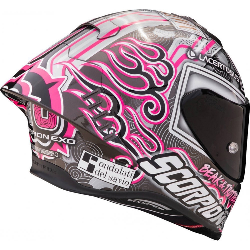 Integreret motorcykelhjelm SCORPION EXO-R1 FIM Racing #1 AIR CANET Aron Canet