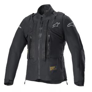 Alpinestars Techdura sort reflekterende motorcykeljakke