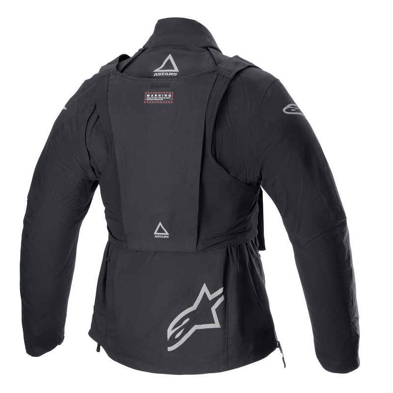 Alpinestars Techdura sort reflekterende motorcykeljakke