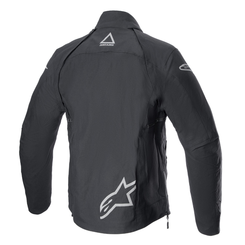 Alpinestars Techdura sort reflekterende motorcykeljakke