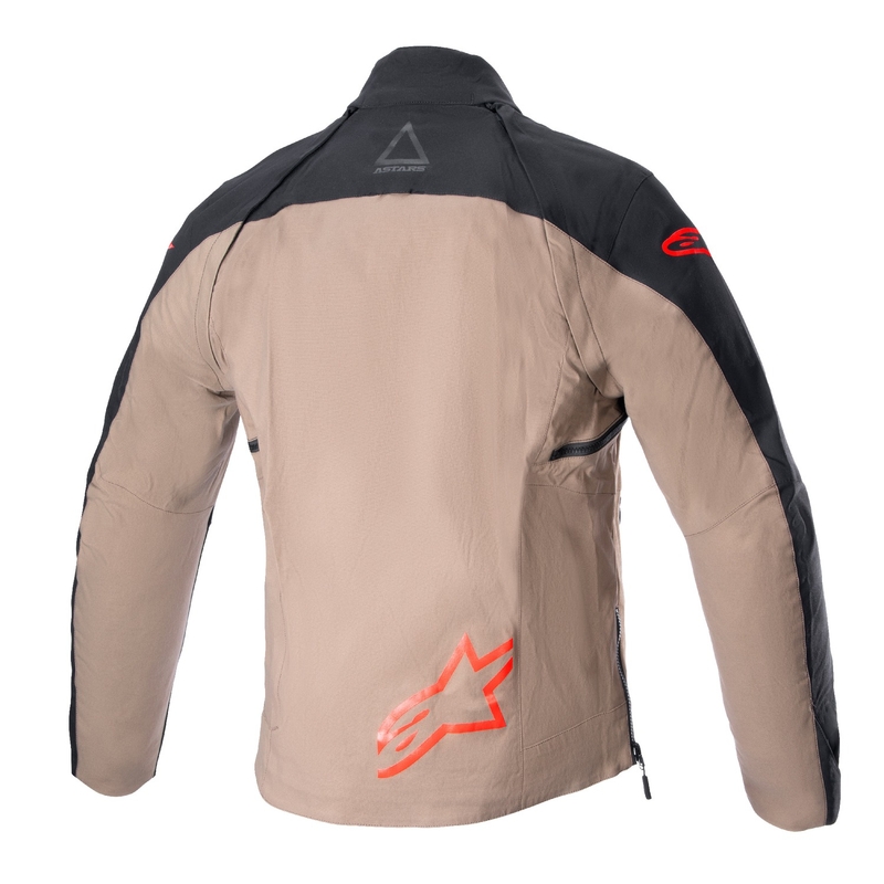 Alpinestars Techdura sort og brun motorcykeljakke
