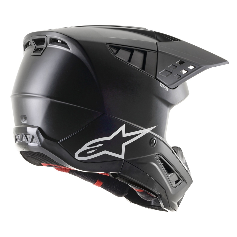 Alpinestars S-M5 Solid Motocross Helmet mat sort