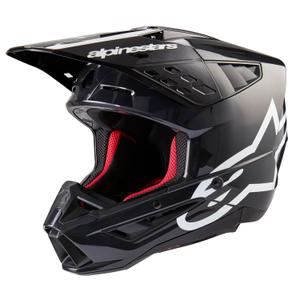 Alpinestars S-M5 Corp motocrosshjelm mørkegrå