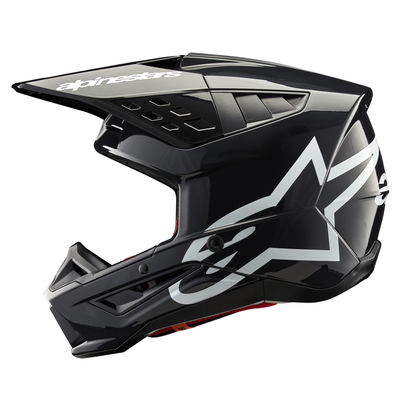 Alpinestars S-M5 Corp motocrosshjelm mørkegrå