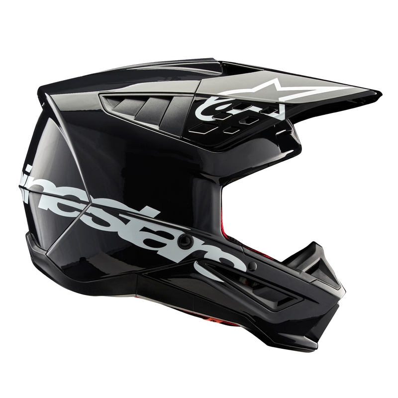 Alpinestars S-M5 Corp motocrosshjelm mørkegrå