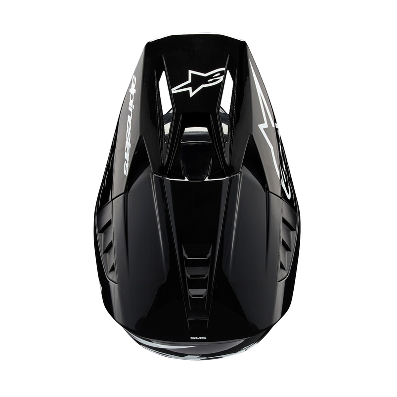 Alpinestars S-M5 Corp motocrosshjelm mørkegrå