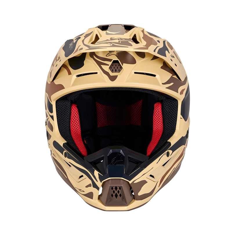 Alpinestars S-M5 Mineral motocrosshjelm mat mørkebrun camo
