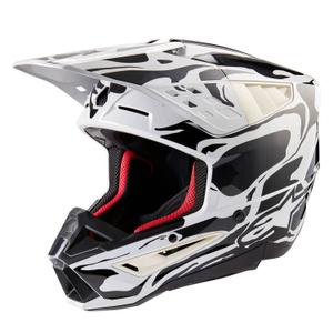 Alpinestars S-M5 Mineral grey camo motocrosshjelm