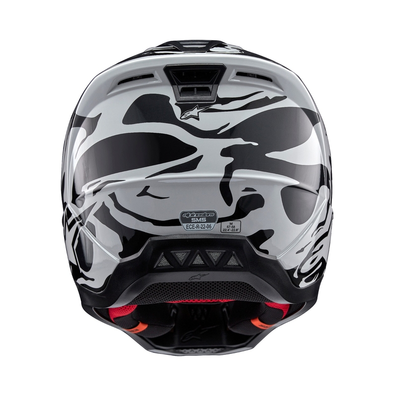 Alpinestars S-M5 Mineral grey camo motocrosshjelm
