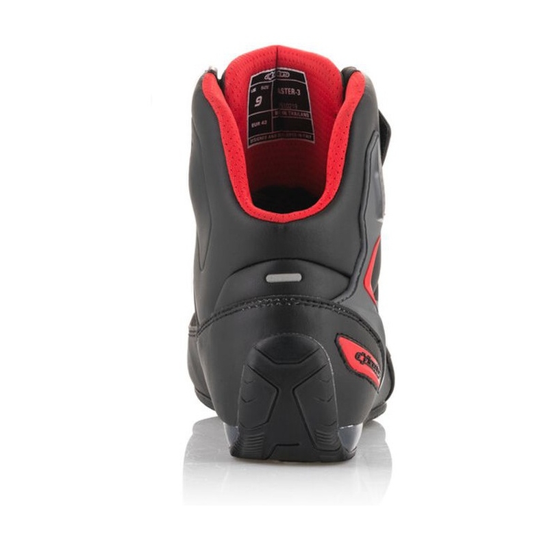 Alpinestars Faster-3 sort-grå-røde motorcykelstøvler