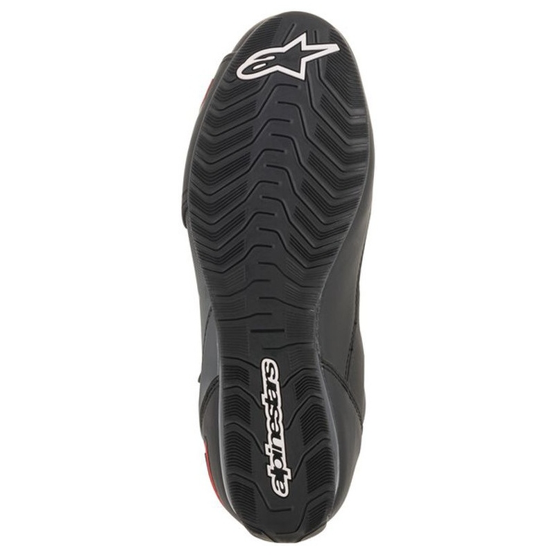 Alpinestars Faster-3 sort-grå-røde motorcykelstøvler