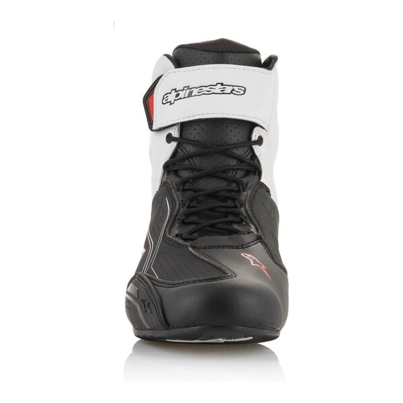 Alpinestars Faster-3 motorcykelstøvler i sort, hvid og rød