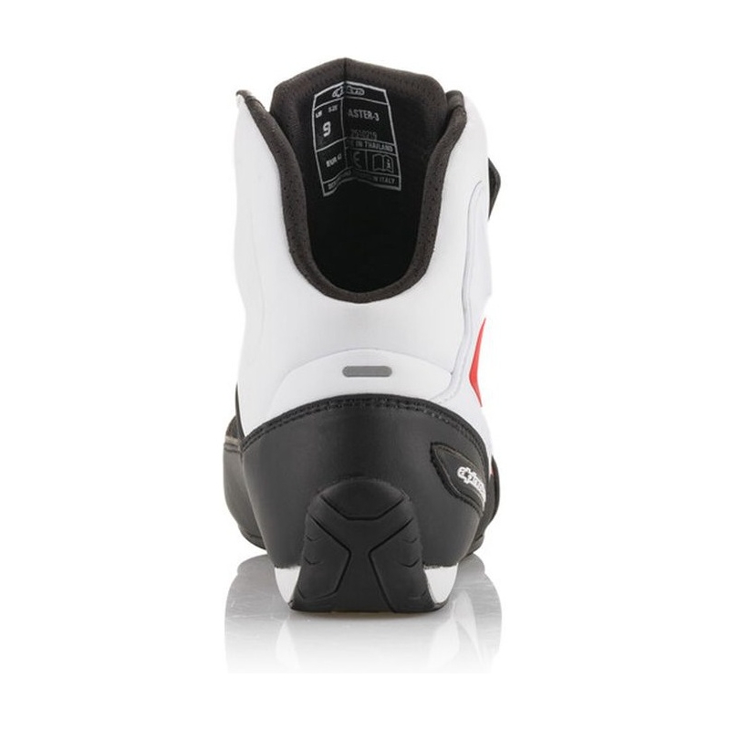 Alpinestars Faster-3 motorcykelstøvler i sort, hvid og rød
