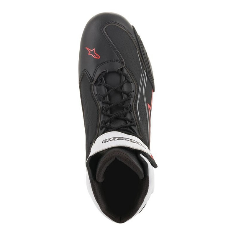 Alpinestars Faster-3 motorcykelstøvler i sort, hvid og rød