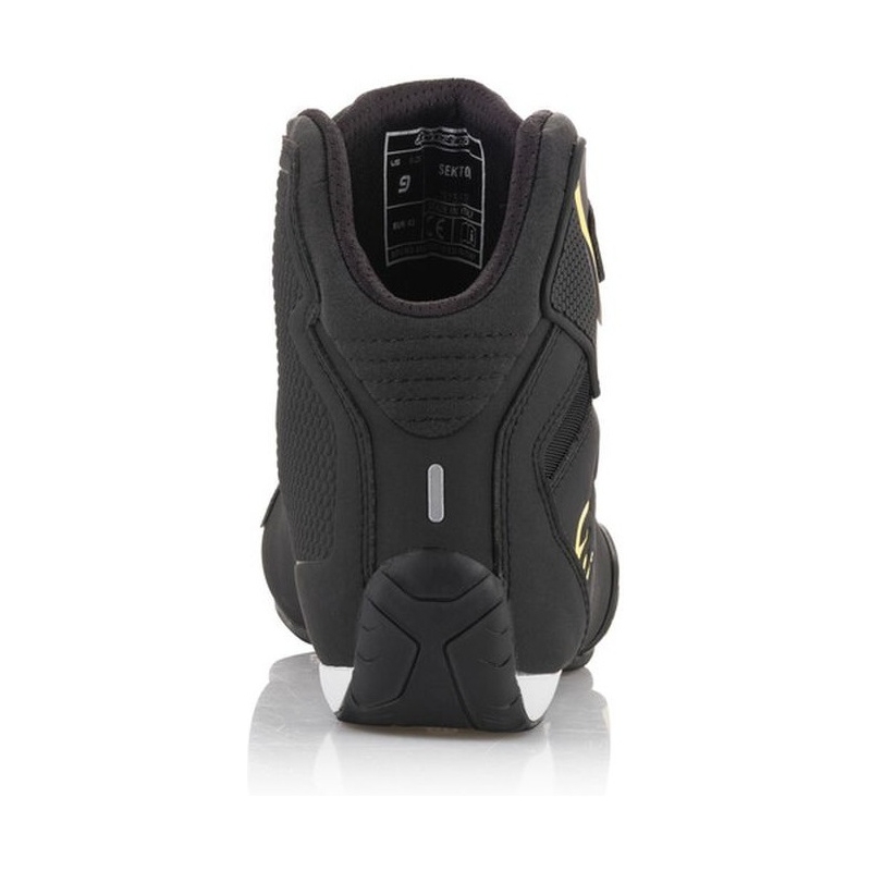 Alpinestars Sector Black-Fluo Yellow motorcykelstøvler