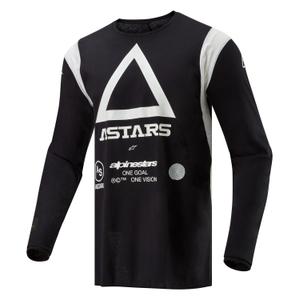 Alpinestars Techdura Motocross Jersey Sort