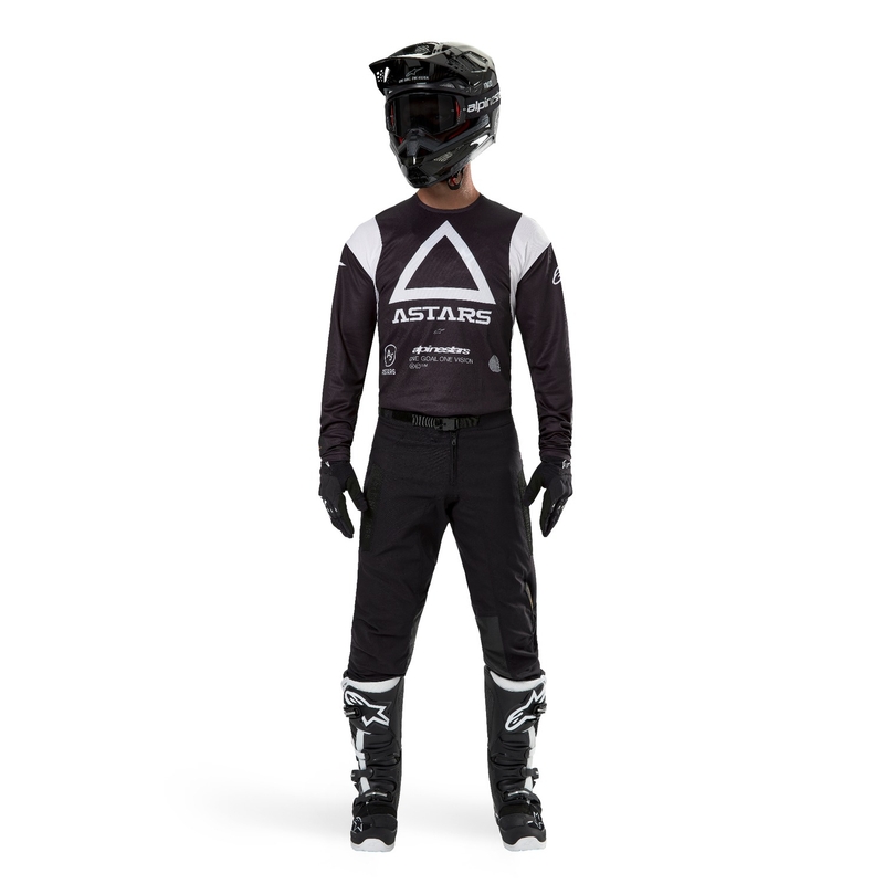 Alpinestars Techdura Motocross Jersey Sort