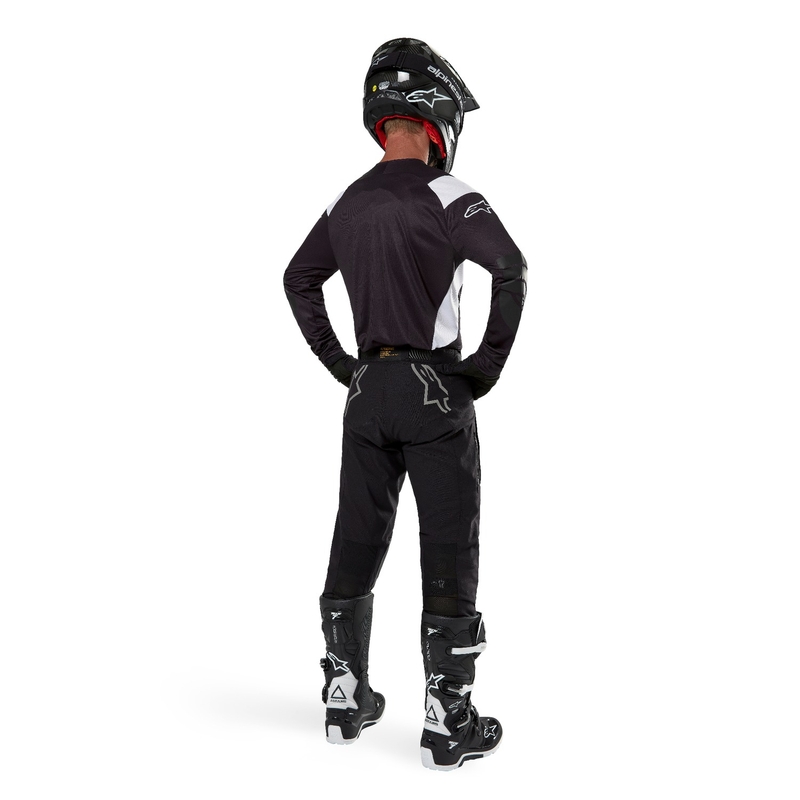 Alpinestars Techdura Motocross Jersey Sort