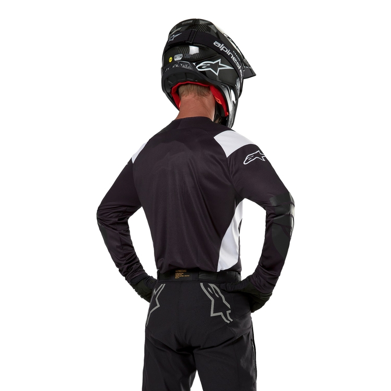 Alpinestars Techdura Motocross Jersey Sort