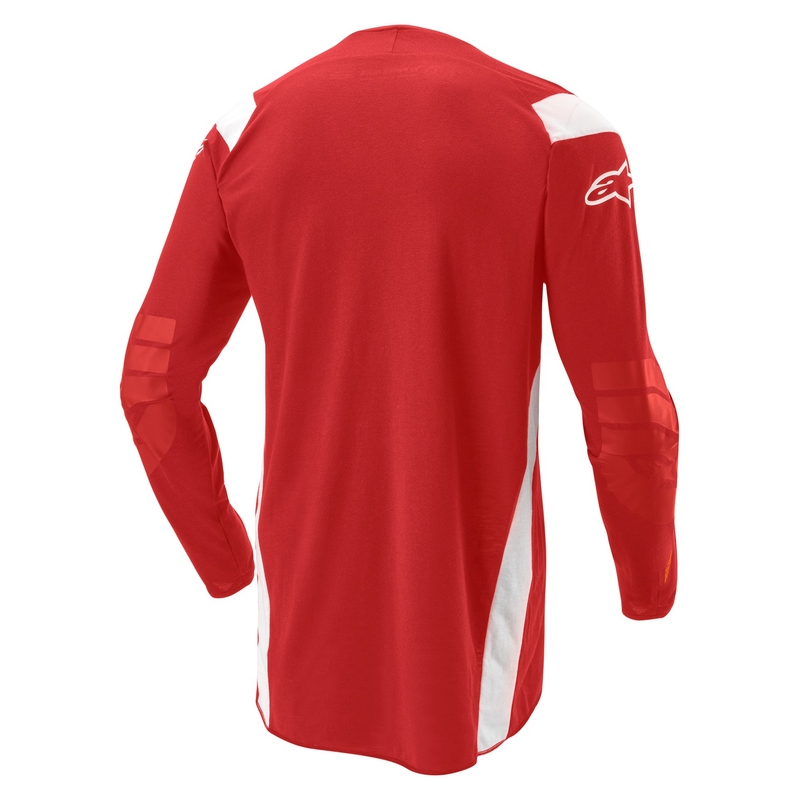 Alpinestars Techdura fluo red motocross-trøje