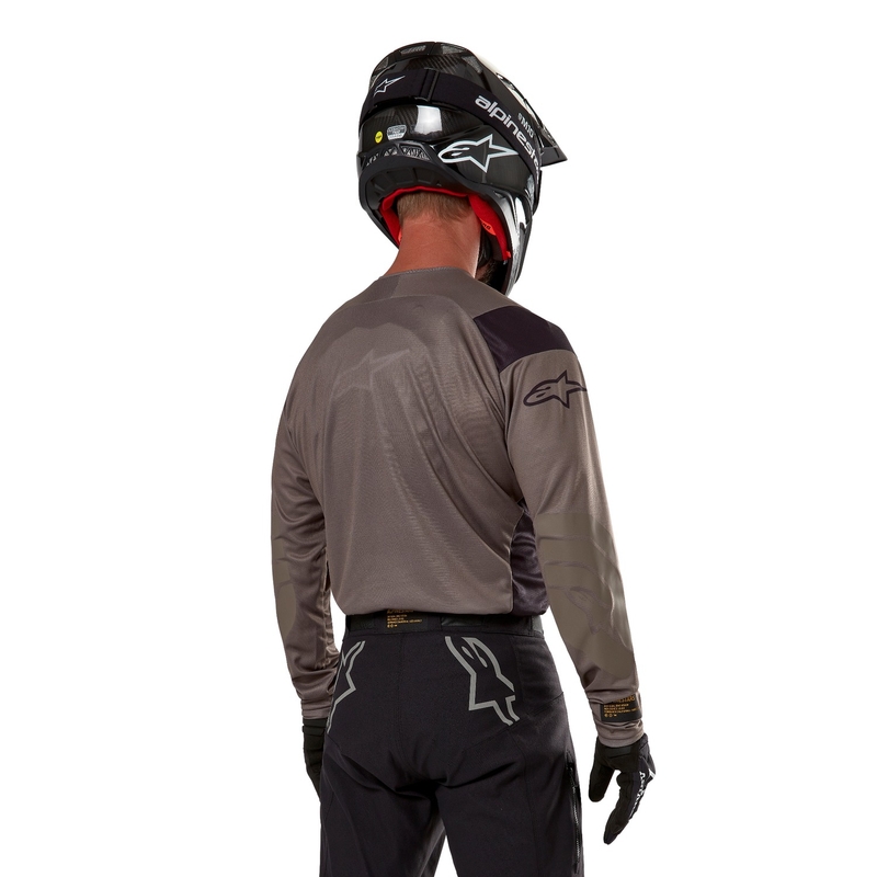 Alpinestars Techdura motocrosstrøje brun