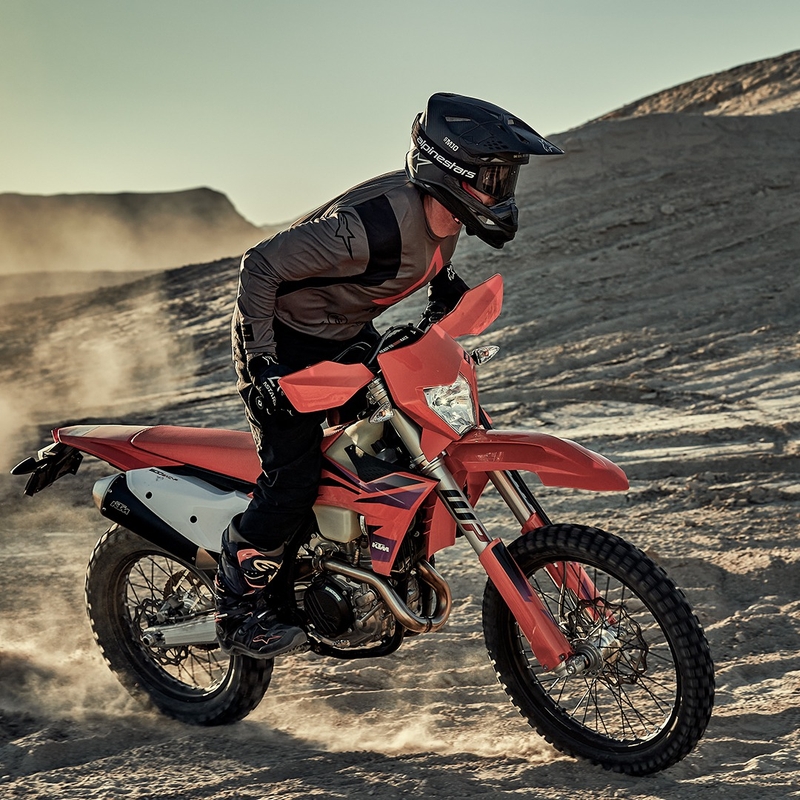 Alpinestars Techdura motocrosstrøje brun